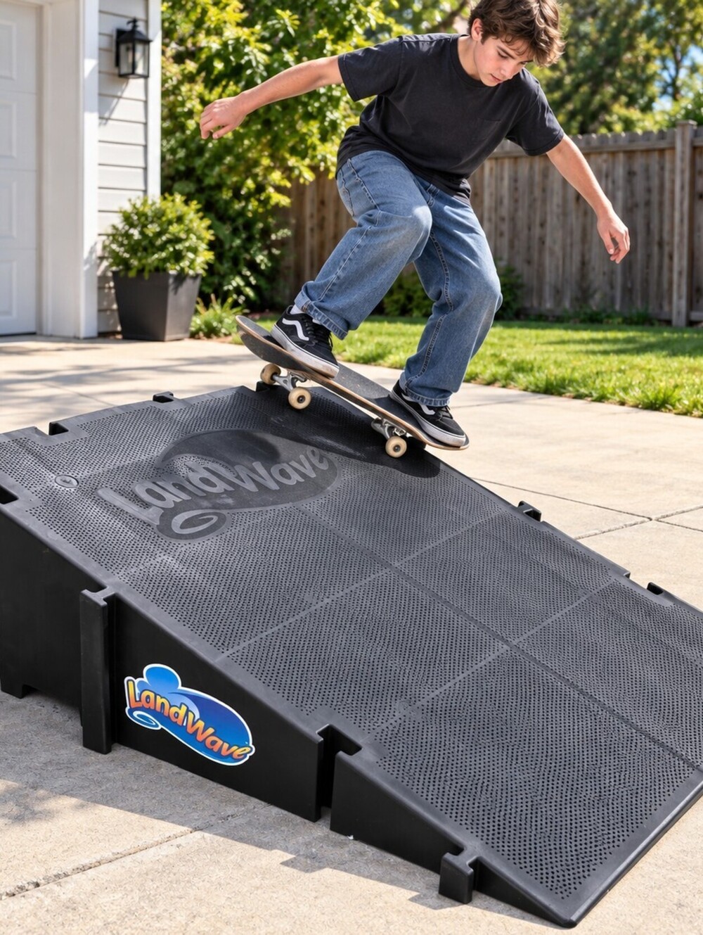 LandWave Portable Skateboard BMX Scooter Ramp Modular Inline Skates RC Cars New!